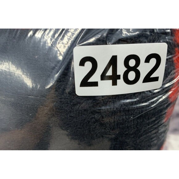 ESPN Fleece Lounge Pants Men’s Size Large Black Red 100% Polyester Game Day - Picture 14 of 14